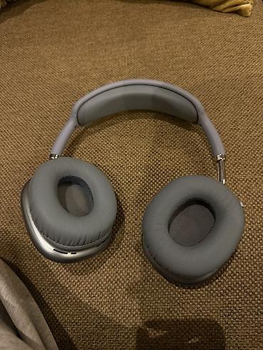 mikrofon kalonka: Hoco naqilsiz qulaqlıq (over-ear) - Rəng: boz/metalik - Over‑ear — 1