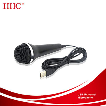 Вокальные микрофоны: Микрофон универсальный USB - HHC-0518 * Точно воспроизводит Звук