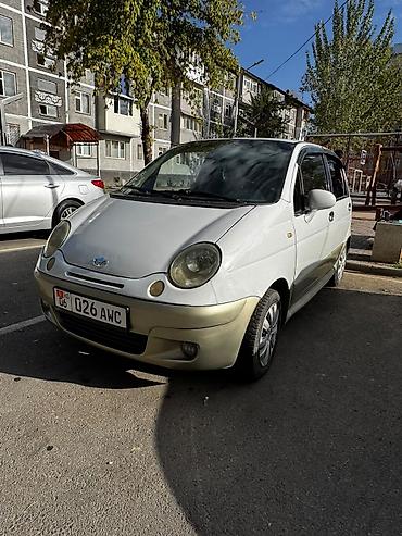 Daewoo: Daewoo Matiz: 2005 г., 0.1 л, Механика, Бензин, Хэтчбэк — 2