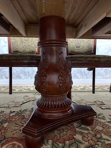 Другая мебель: Стол Ширина 120 см Длина 3 метра, удлиняется до 4 метра. Состав — 1