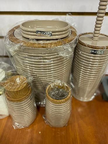 Другие товары для дома: Набор аксессуаров для ванной комнаты okyanus изготовлен из — 3