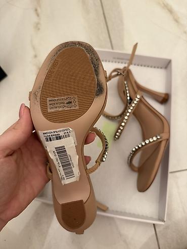 nine west: Nine West qadın sandaleti - Rəng: Nude/Bej (etiketdə “NUDE BROWN”) - — 3