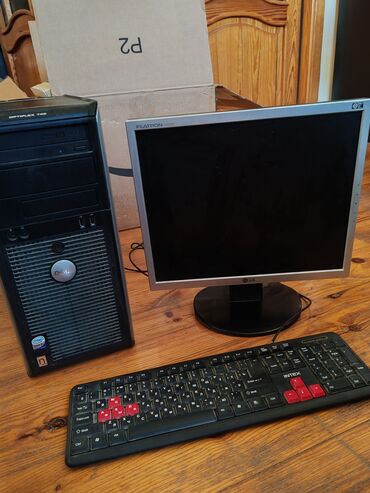 masa üstü komputerler: Komplekt stasionar kompüter seti - Sistem bloku: Dell OptiPlex 745