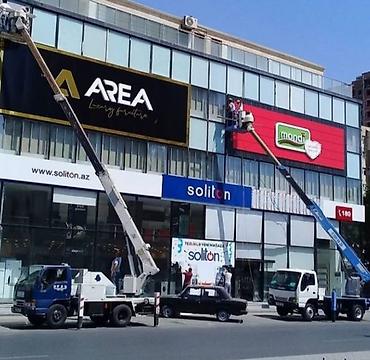 masaj isi: Fasad və vitrin yuyulması – peşəkar xidmət Avtosəbət Peşəkar Qaldırıcı — 1