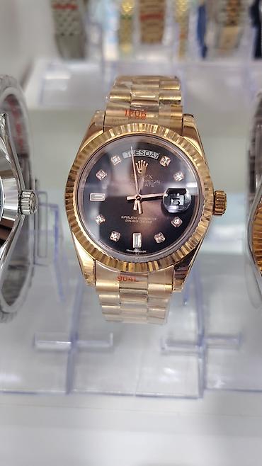 saatlar type 0: Məhsul: Kişi qol saatları (Rolex üslubunda modellər) Təsvir: - — 4