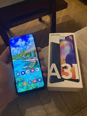a1 core samsung: Samsung Galaxy A31, 64 GB, rəng - Qara, İki sim kartlı — 1