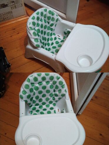 avent butulka basligi: Uşaq yemək stulu - Material: möhkəm ağ plastik konstruksiya -
