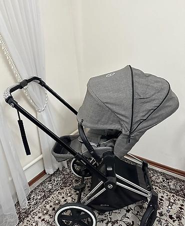 cybex priam: Коляска прогулочная Cybex Priam (серый меланж) - Сиденье реверсивное — 2