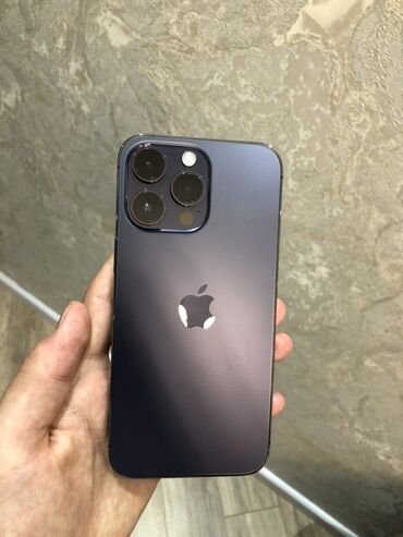 iphone 12 mini ekran: IPhone 14 Pro, 256 GB, Deep Purple, Face ID lalafo.az -da iphone 12 mini ekran: IPhone 14 Pro, 256 GB, Deep Purple, Face ID