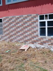 Kafel və metlax: Mərmər naxışlı keramika kafel/divar örtüyü – dekorativ vanna otağı və — 12