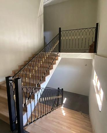 Изготовление перил: Изготовление перил Материал: Кованное железо, Наружные, Бесплатный замер — 6