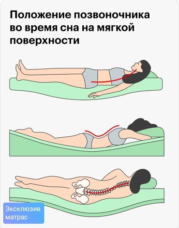 Ортопедические матрасы: Ортопедический матрас, Новый, Двухстворчатая, Бесплатная доставка — 9