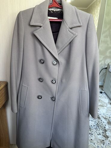 съемный меховой воротник на пальто: Костюм 4XL (EU 48), цвет - Бежевый