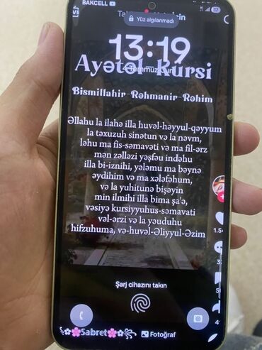 samsum: Samsung Galaxy A54 5G, 128 GB, rəng - Yaşıl, Zəmanət, Barmaq izi