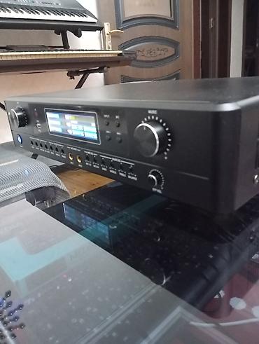 sekaku mikrafon: Alesis AK200 karaoke və ev audio gücləndiricisi 2×200Watt gücdə,ideal — 3