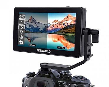 jack e4: FEELWORLD F6 PLUS — 6-дюймовый сенсорный on‑camera монитор для — 2