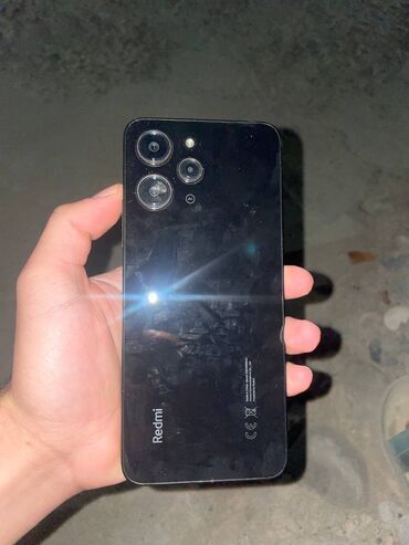 сколько стоят наушники на айфон проводные: Redmi, Redmi 12 5G, цвет - Черный