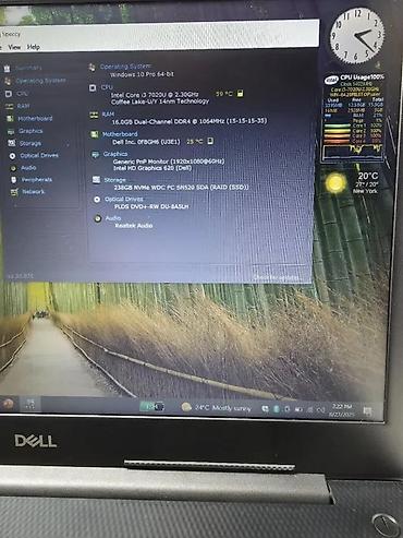 Dell: Dell Inspiron 16GB SSD Kamera Hdmi Proc I3 FHD IPS. > > Prodajem — 8