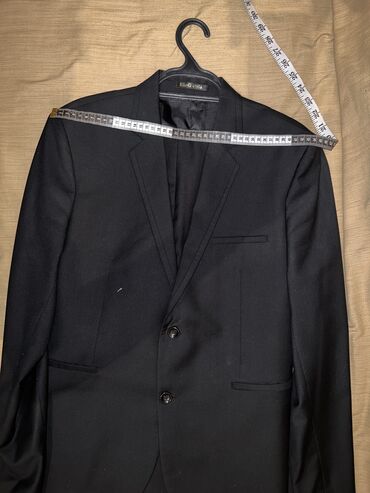 женские костюмы с брюками: Костюм L (EU 40), 3XL (EU 46), цвет - Черный