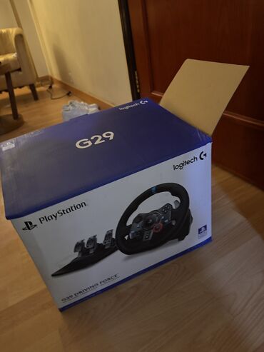 Digər oyun və konsollar: Logitech G 29 oyun rolu satılır xaricdən yeni alınıb sadəcə gətirmək