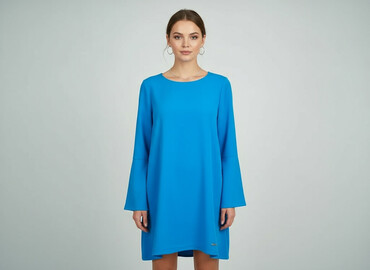 sukienki chabrowe dla puszystych: Adika, Women`s dress, size L