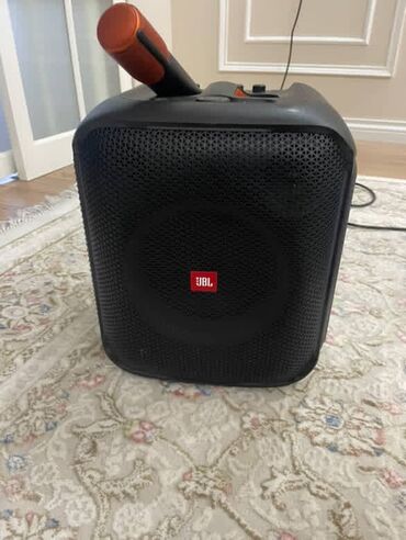 купить переносной кондиционер: Портативная акустическая система JBL черного цвета с матовой