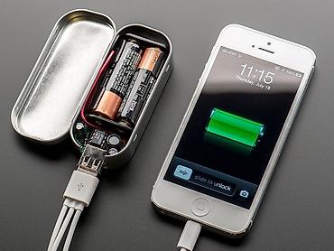 şarj cihazı: Elan başlığı: MintyBoost Dəst v3.0 – AA batareyalardan USB şarj — 2