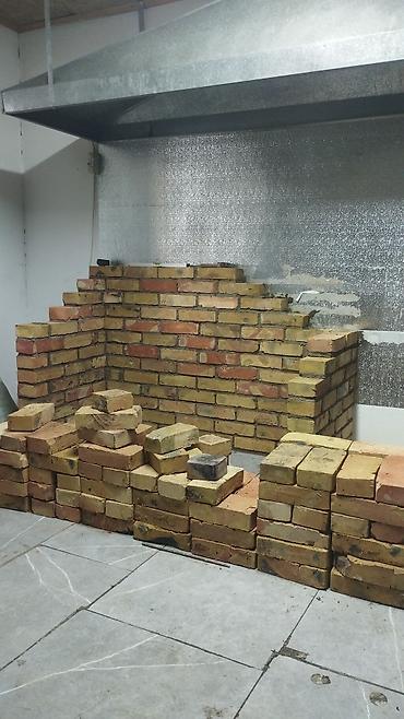 кухонный цех: Печной комплекс из кирпича под вытяжным зонтoм - Кладка из — 2