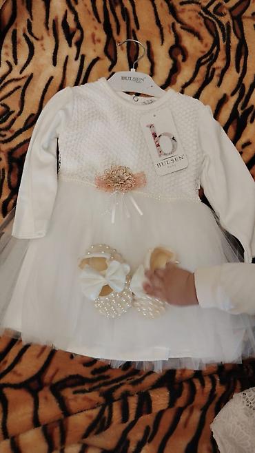 son zeng koynek: Bulsen Baby dəsti – qız uşaqları üçün zərif ziyafət geyimi - Rəng — 2