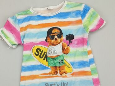 koszulka olimp: Koszulka, 9 lat, 128-134 cm, stan - Dobry