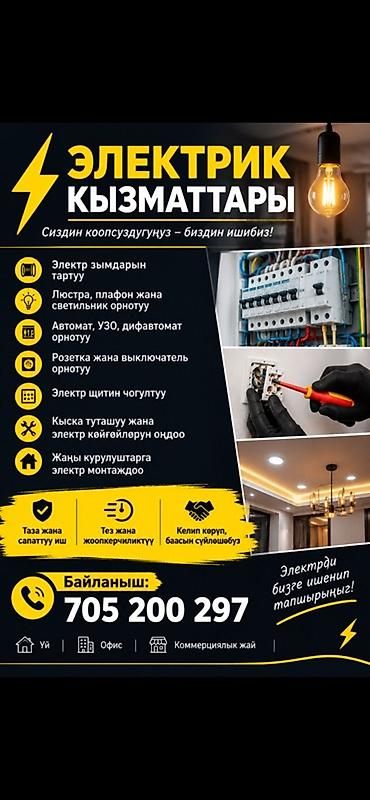 Электрики: Электромонтажные и сервисные работы Профессиональные услуги электрика — 1
