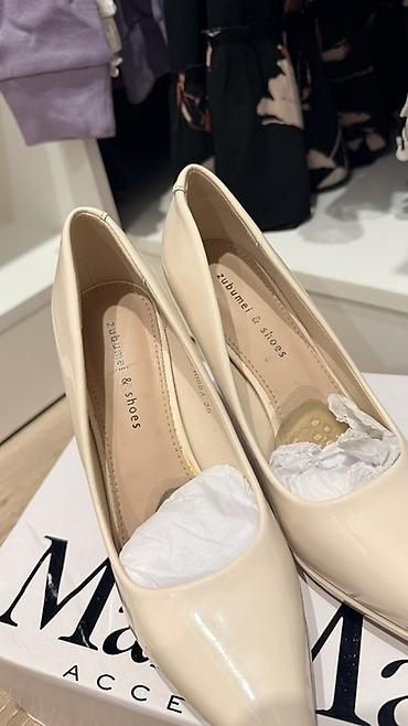 shoes: Туфли, 35, 35.5, 36, Новый, цвет - Бежевый — 4