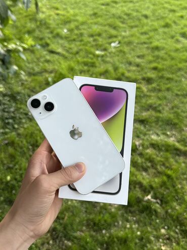 Apple iPhone: IPhone 14, Б/у, 128 ГБ, Black Titanium, 80 %