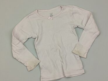 szydełkowe wstawki do bluzek wzory: Blouse, 5-6 years, 110-116 cm, condition - Good
