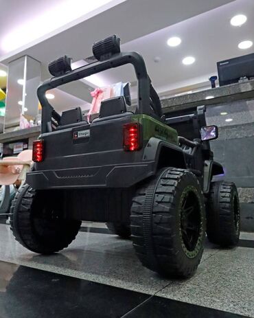 Uşaq üçün elektrik maşınları: 🚙 Uşaq üçün Şarjlı “Campero Running” ✨ 🔑 Açarla işə salınma 💡 İnteqrə — 2