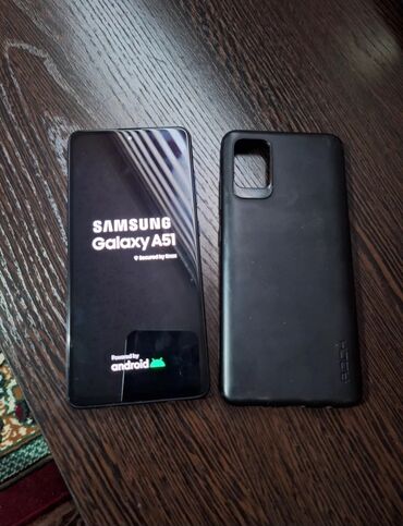 samsung a51 бишкек: Samsung A51, Б/у, 128 ГБ, цвет - Черный, 2 SIM