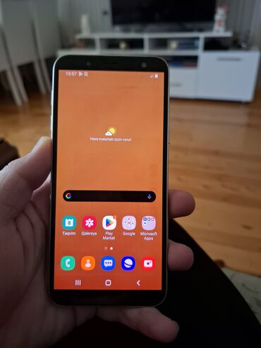 samsung j6 qiymeti islenmis: Samsung Galaxy J6, 32 GB, rəng - Qızılı, Sensor, Barmaq izi