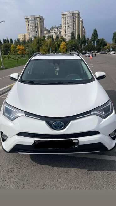 Toyota: Toyota RAV4: 2017 г., 2.5 л, Автомат, Гибрид, Кроссовер