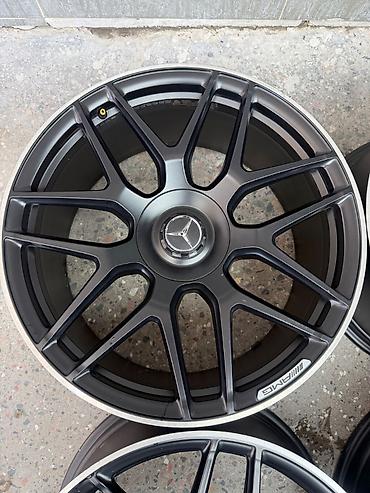 racing dynamics: Диски R 22 AMG, Комплект, отверстий - 5, Б/у — 4