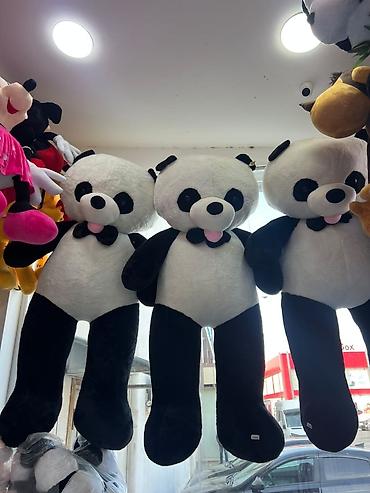 mutfaq oyuncaqları: 🐼🤎 2 METRLİK Panda MİŞKA 🤎🐼 Sevdiyiniz insanı adi hədiyyə ilə yox — 1