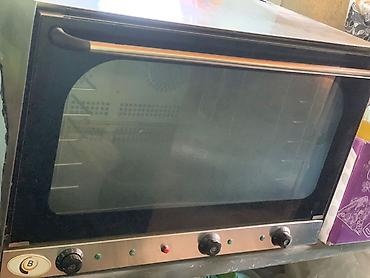 lahmacun sobası: Elektrik konveksiya sobası - Böyük şüşə qapı: daxili hissəni rahat — 1