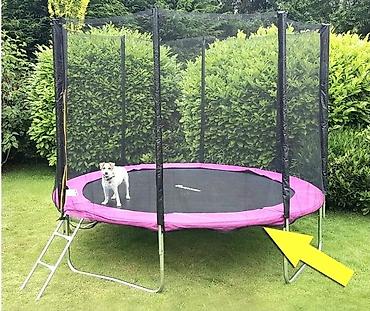 cotex posteljine: Tramboline 305 cm sa rozim zaštitnim rubom nosivost 150 kg - 20000 — 1