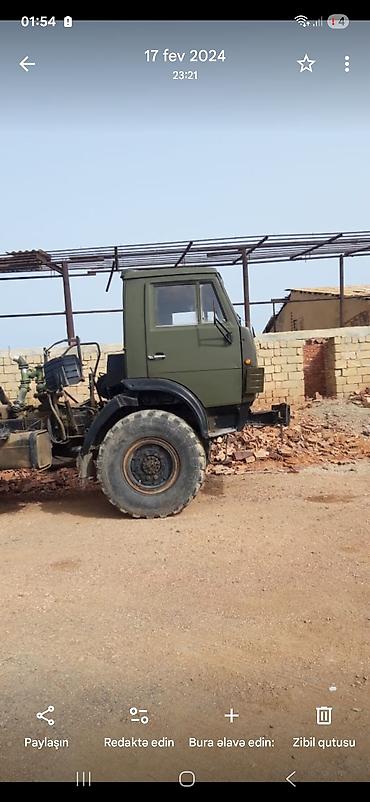 kamaz bortu: Kamaz 1990 il, motor 1.9 l, İşlənmiş — 10