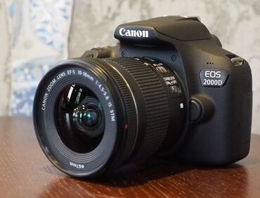 canon fotoaparat qiymetleri: Продаётся фотоаппарат Canon EOS 2000D EF-S 18-55 II Продаю, потому