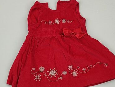sukienka midi prążkowana: Dress, Newborn baby, condition - Very good