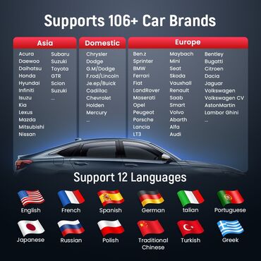 Alati za automobile: Thinkcar bd6 bluetooth obd2 auto dijagnostika potražite dtc kod — 14