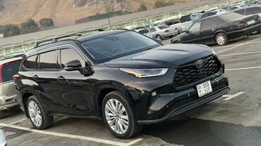 самые дорогие машины в кыргызстане: Toyota Highlander: 2021 г., 3.5 л, Автомат, Бензин, Кроссовер