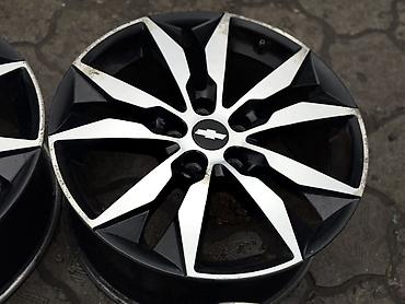 Диски: Литые Диски R 18 Chevrolet, Комплект, отверстий - 5, Б/у — 7
