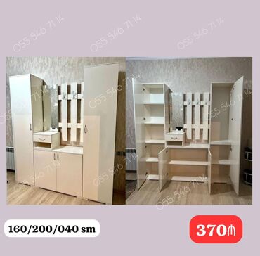 Dolablar: Yeni, 4 qapılı Qarderob, paltar dolabı