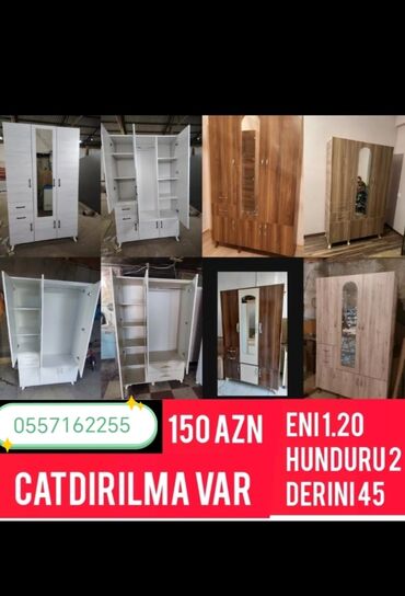 Dolablar: Yeni, Açılan, 4 qapılı Düz dolab, Dəhliz dolabı, Rusiya — 8